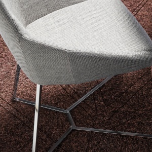 Scaun tapitat design italian Ike AC-F3209 - Img 12