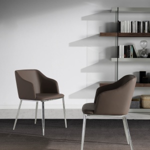 Scaun tapitat design italian Mink AC-F3201 - Img 8