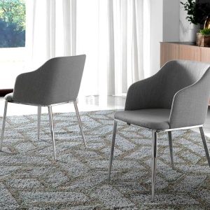 Scaun tapitat design italian Mink - Img 7
