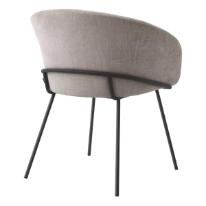 Scaun tapitat design LUX Campus, sisley bej 116371 HZ - Img 3