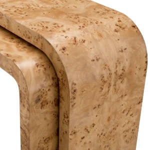 Set 2 Console design LUX, Furnir Burl Mappa, Maro, Quinton - Img 7