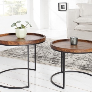 Set de 2 masute living elegante Blend II - Img 5