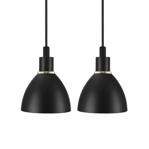 Set de 2 Pendule design modern minimalist Ray negru 63233003 NL - Img 1