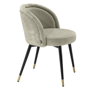 Set de 2 scaune design LUX Chloe, clarck sand 114859 HZ - Img 5