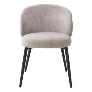 Set de 2 scaune design LUX Lloyd, Sisley gri - Img 3