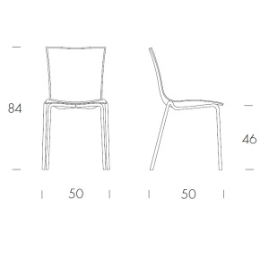 Set de 2 scaune elegante design LUX Aria Easy - Img 2