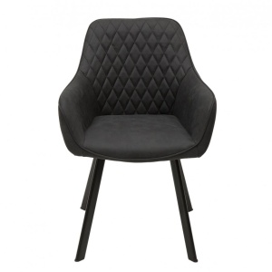 Set de 2 scaune Palermo, antracit A-39342 VC
