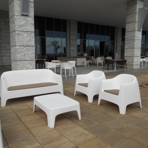 Set de 4 Masute de cafea moderne de exterior / interior design premium SOLID COFFEE TABLE Vondom - Img 8