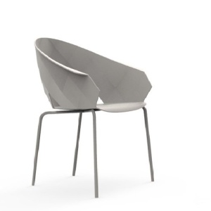 Set de 4 Scaune moderne cu brate de exterior / interior design premium VASES ARMCHAIR 47070 Vondom