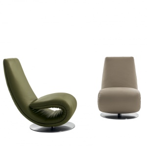 Sezlong cu mecanim de pliere/ Fotoliu design LUX Ricciolo TC 7865 - Img 3