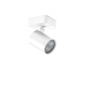 Spot aplicat directionabil de tavan/plafon EXO 1 alb ZZ AZ3194