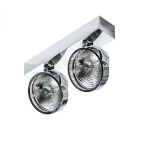 Spot aplicat directionabil JERRY 2 12V crom ZZ AZ1751 - Img 1