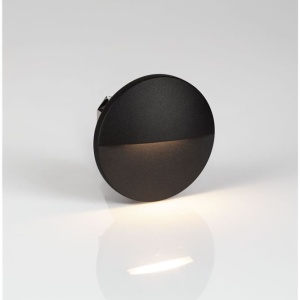 Spot aplicat perete exterior LED 2700K IP65 Toc negru - Img 6