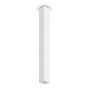 Spot aplicat tavan LOOK PL1 SQUARE D70 H750 GESSO
