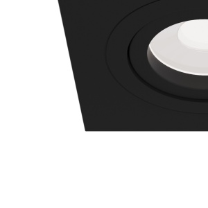Spot directionabil, incastrabil pentru tavan fals, Atom negru MY-DL024-2-01B 75670 universul-luminii.ro