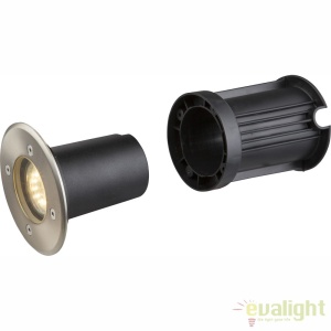 Spot incastrabil de exterior din otel inoxidabil GU10 si protectie IP67 rotund STYLE II 31100 GL 68430 universul-luminii.ro