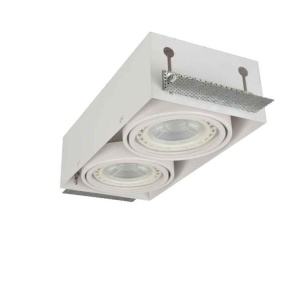 Spot incastrabil directionabil tavan/plafon NOVA GIPS 2 alb 81270 universul-luminii.ro