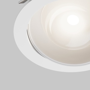 Spot incastrabil LED directionabil IP44 Lens alb 3000K 12W - Img 5