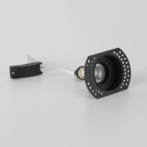 Spot incastrabil rezistent foc protectie IP65 Zelda Trimless Round negru - Img 6