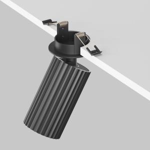 Spot incastrabil stil minimalist Calipso negru 242070 universul-luminii.ro