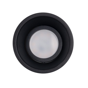 Spot incastrabil tavan/perete, design modern DEEP negru H0111 MX - Img 2