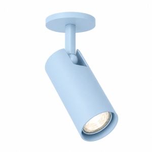 Spot incastrat directionabil cu bec GU10 Linca blue pastel
