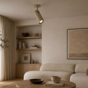 Spot incastrat directionabil cu bec GU10 Linca taupe - Img 2