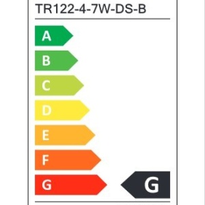 Spot LED, accesoriu pentru sina magnetica Exility, Alfa Smart negru 237520 universul-luminii.ro