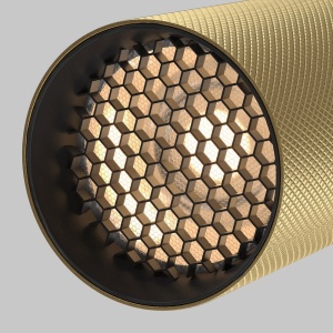Spot LED, accesoriu pentru sina magnetica Exility, Artisan auriu mat 3000K 231410 universul-luminii.ro