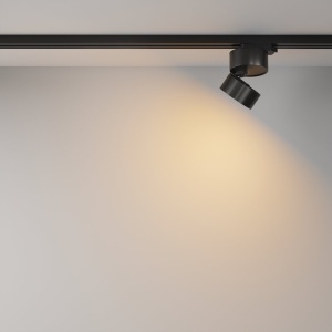 Spot LED, accesoriu pentru sinele monofazate Unity, ONDA 2700K negru 242180 universul-luminii.ro