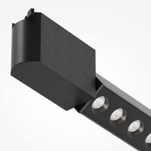 Spot LED, accesoriu pentru sinele monofazate Unity, Points Rot 4000K negru - Img 3