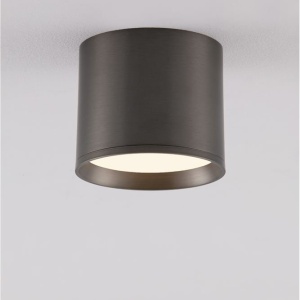Spot LED aplicat diametru 10cm ZIAZA nickel negru, NVL-9695167 169780 universul-luminii.ro