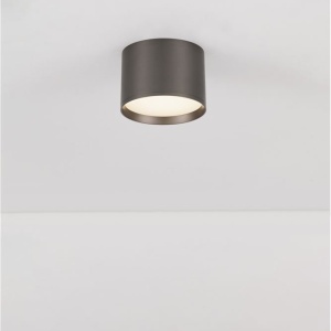 Spot LED aplicat diametru 12cm ZIAZA nickel negru, NVL-9695169 246310 universul-luminii.ro