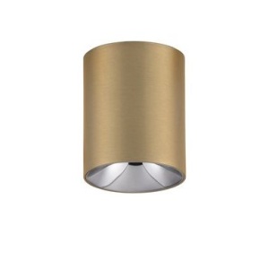 Spot LED aplicat diametru 7,2cm ANETO auriu, NVL-9695152 - Img 1