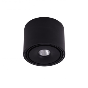 Spot LED aplicat directionabil de tavan/plafon BOSTON TUBE negru ZZ AZ3468 80590 universul-luminii.ro