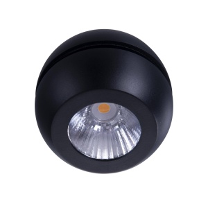 Spot LED aplicat directionabil de tavan/plafon OJOS 1 negru 97700 universul-luminii.ro