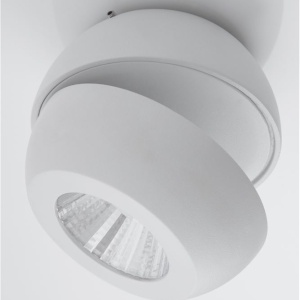Spot LED aplicat perete sau tavan, directionabil Gon alb NVL-9105201 - Img 3