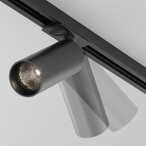 Spot LED dimabil, accesoriu pentru sinele monofazate Unity, Focus LED negru 4000K - Img 2