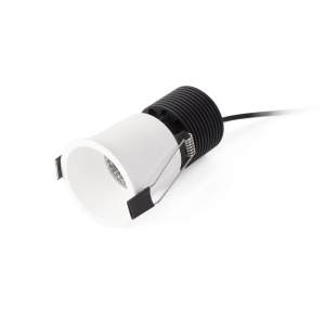 Spot LED dimabil / incastrabil tavan / plafon FOX alb 10W 85040 universul-luminii.ro