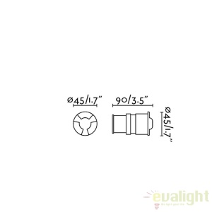 SPOT LED INCASTRABIL DE EXTERIOR KANE-3 70662 48210 universul-luminii.ro