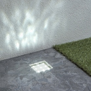 Spot LED incastrabil de exterior patrat IP68 Outdoor 9913WH SRT 74940 universul-luminii.ro