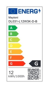 Spot LED incastrabil dimabil design tehnic Yin alb 60480 universul-luminii.ro