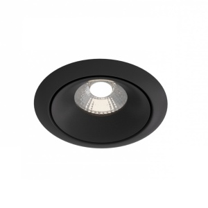 Spot LED incastrabil dimabil design tehnic Yin negru
