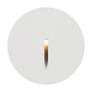 Spot LED incastrabil scari / perete exterior IP54 Lock alb