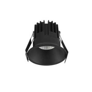 Spot LED incastrabil tavan fals / plafon LUELA 3000K negru