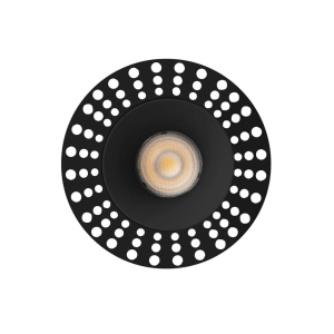 Spot LED incastrabil tavan orientabil trimless LOX 2700K negru