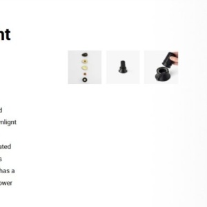 Spot LED incastrabil TULIPA Black recessed downlight 10W 55° 2700K CRI90 112950 universul-luminii.ro