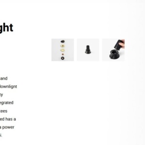 Spot LED incastrabil TULIPA Black recessed downlight 7W 15° 4000K CRI90 casambi 111080 universul-luminii.ro