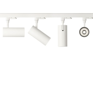 Spot LED pe sina directionabil SMILE mini 15W 3000K CRI90 50° alb 189970 179240 universul-luminii.ro