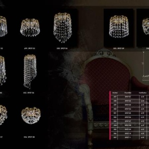 Spot tavan fals Cristal Bohemia Exclusive diam.12cm SPOT 01 54490 universul-luminii.ro